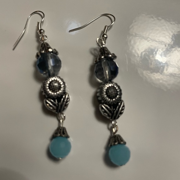 Sunflower 🌻 Crystal Earring’s - Picture 2 of 5